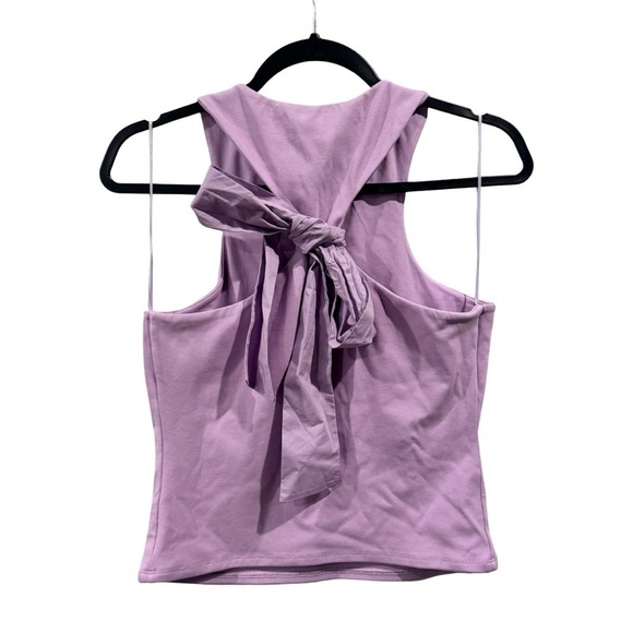English Factory Lavender  bow racerback Tanktop Size Small NWT - Picture 2 of 6